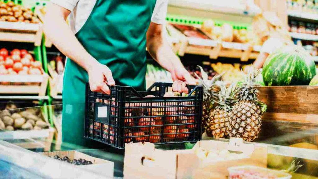 travailler au supermarché